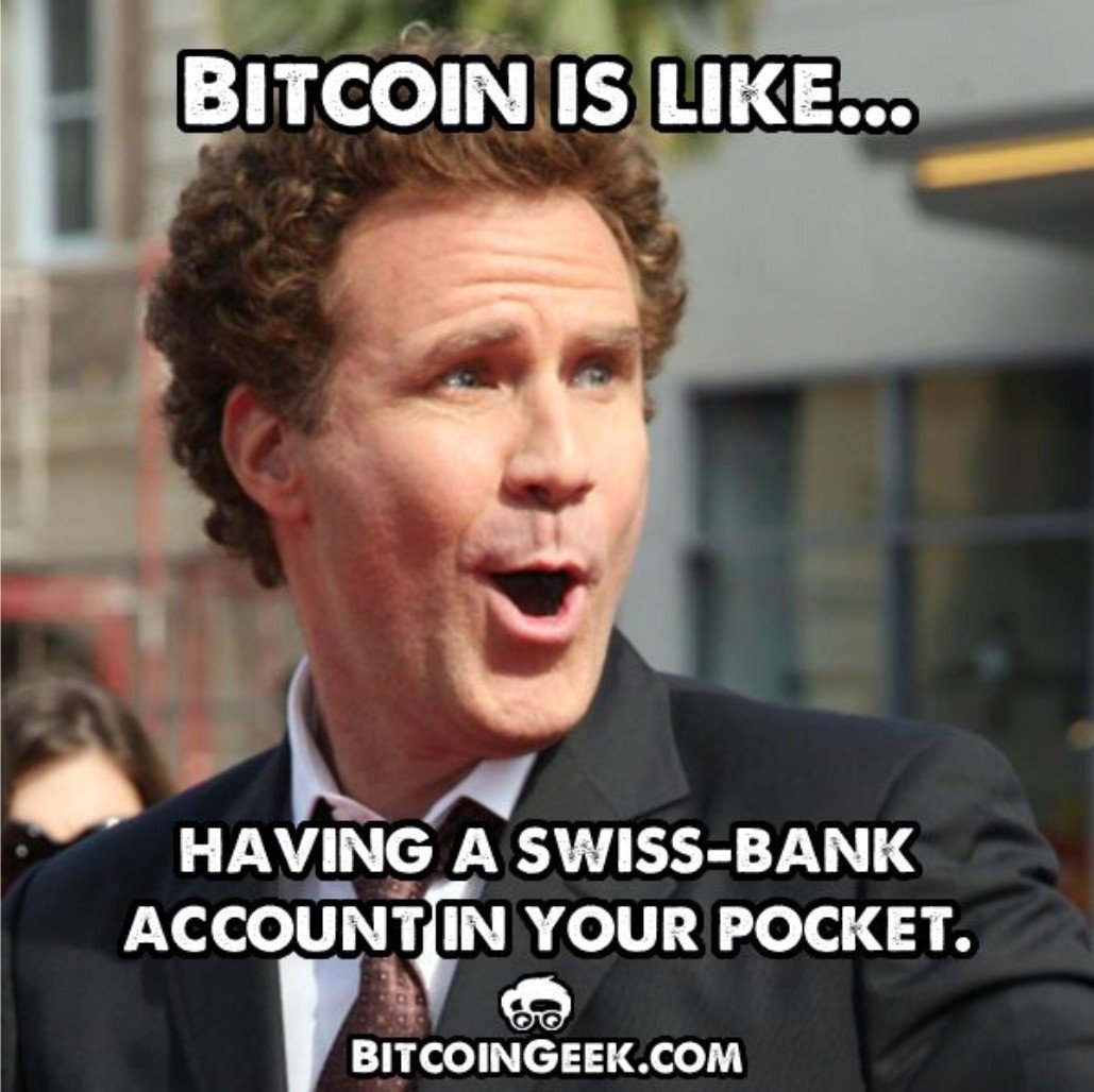 cryptocurrencies are like having a swiss bank account in your pocket